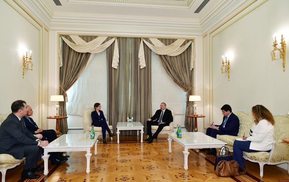 Prezident İlham Əliyev BMT İnkişaf Proqramının rəhbərinin müavinini qəbul edib (FOTO) (YENİLƏNİB)