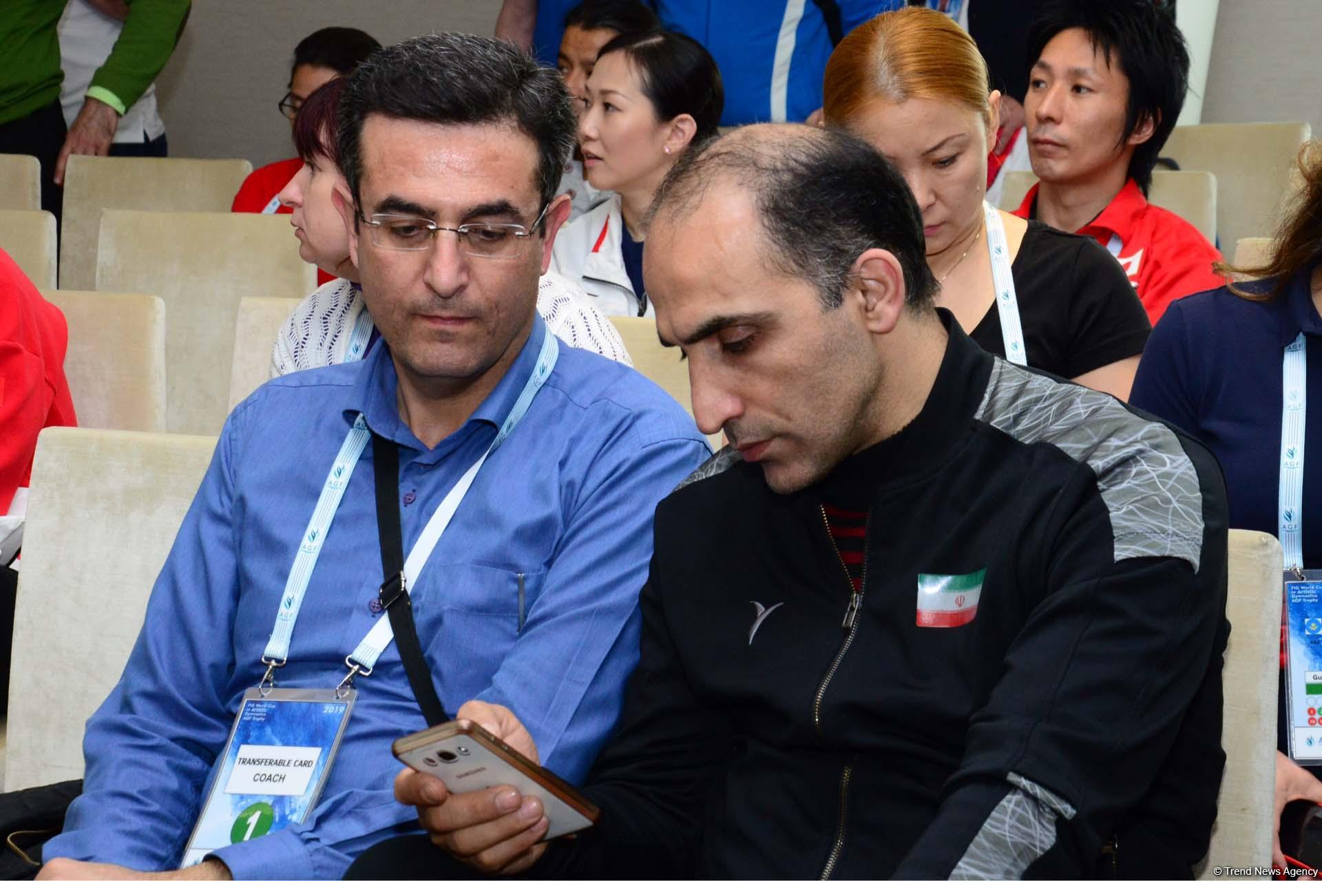 Bakıda idman gimnastikası üzrə Dünya Kubokunun püşkatma mərasimi keçirilib (FOTO)
