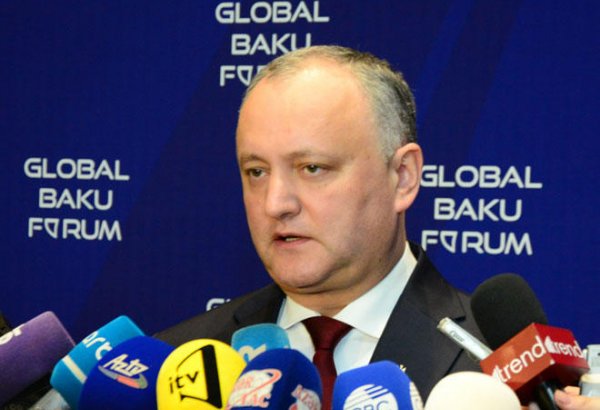 İqor Dodon: Yeni hökumət formalaşdırılandan sonra Azərbaycan-Moldova hökumətlərarası komissiyasının iclası keçirilə bilər