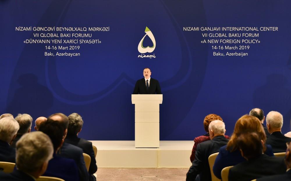Prezident İlham Əliyev: Azərbaycanın nümunəsi göstərir ki, multikulturalizm gərginlikləri azaltmağın, əməkdaşlığı və qarşılıqlı anlaşmanı gücləndirməyin yeganə yoludur