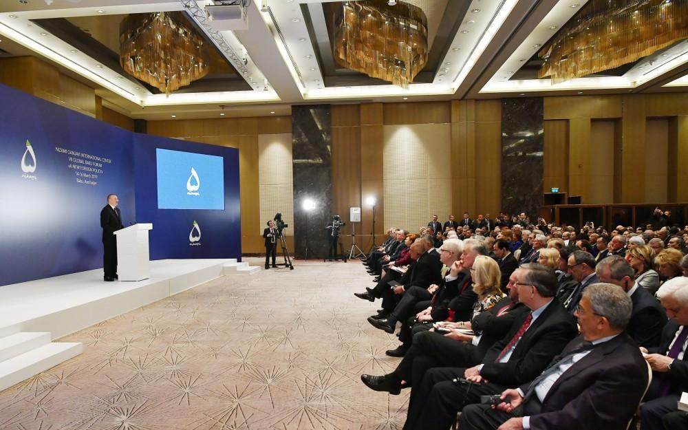 Prezident İlham Əliyev VII Qlobal Bakı Forumun açılışında iştirak edib (FOTO) (YENİLƏNİB-4)