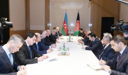 Prezident İlham Əliyev Əfqanıstan Prezidenti Məhəmməd Əşrəf Qani ilə görüşüb (FOTO) (YENİLƏNİB)