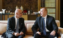 Prezident İlham Əliyev Əfqanıstan Prezidenti Məhəmməd Əşrəf Qani ilə görüşüb (FOTO) (YENİLƏNİB)