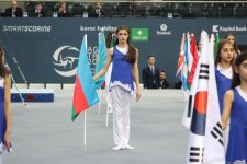 Bakıda idman gimnastikası üzrə Dünya Kuboku keçirilir (FOTO)