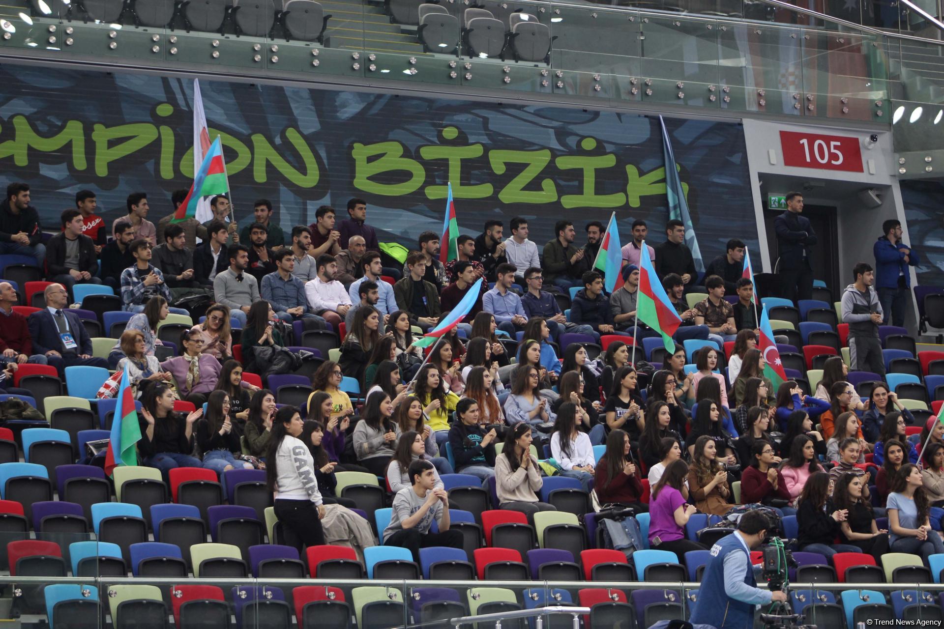 Bakıda idman gimnastikası üzrə Dünya Kuboku keçirilir (FOTO)