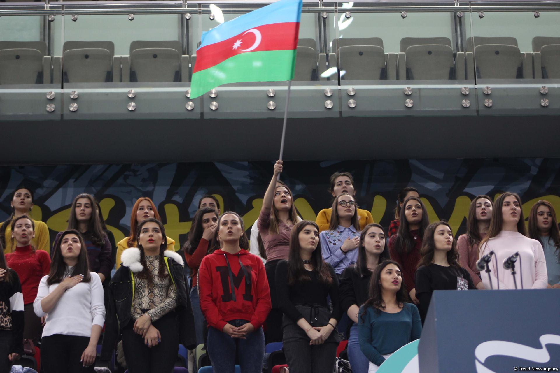 Bakıda idman gimnastikası üzrə Dünya Kuboku keçirilir (FOTO)