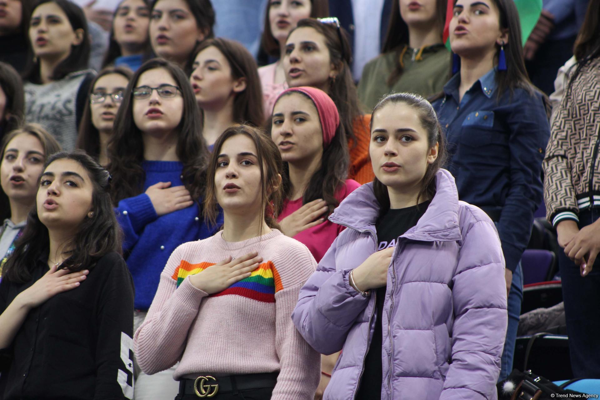 Bakıda idman gimnastikası üzrə Dünya Kuboku keçirilir (FOTO)