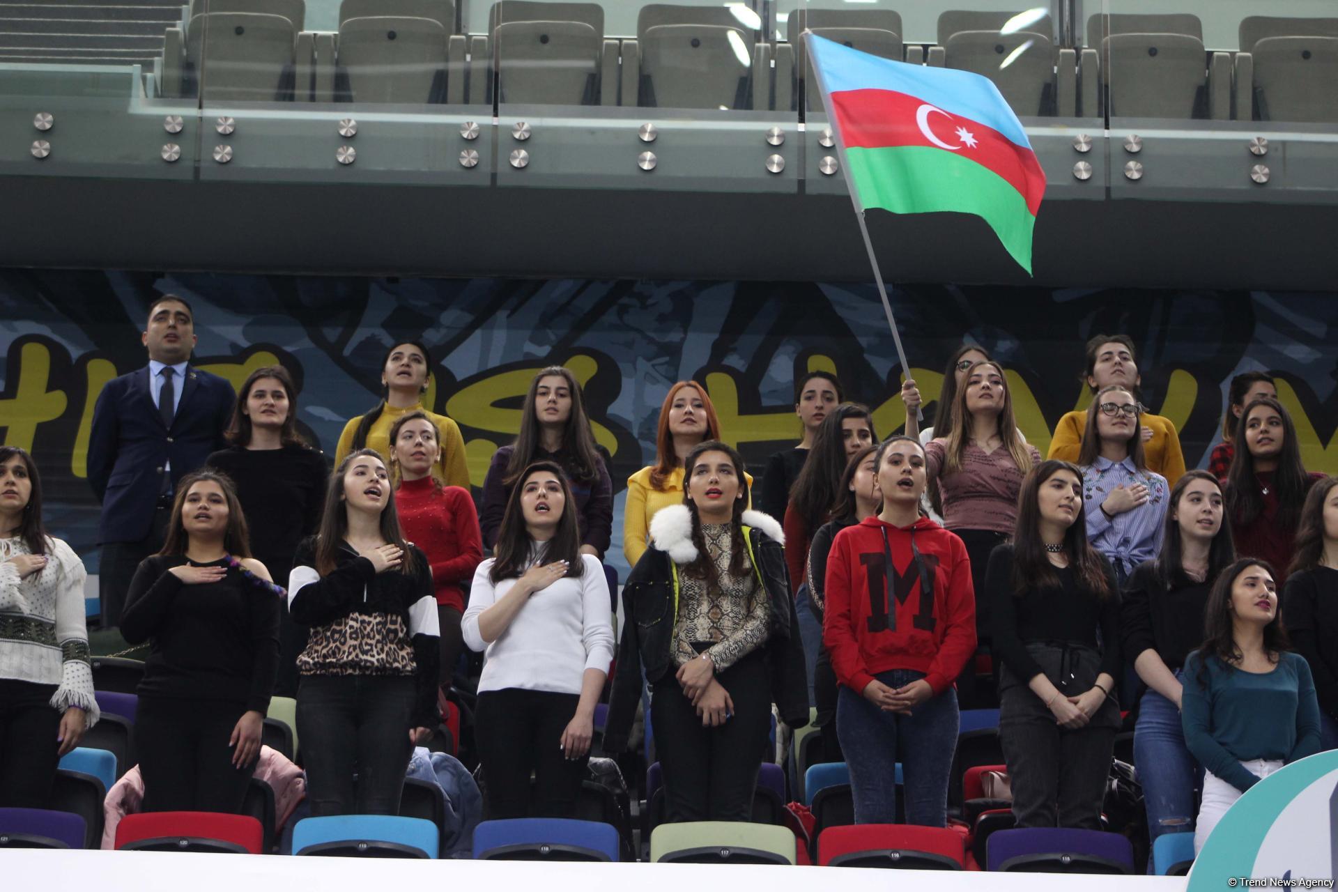 Bakıda idman gimnastikası üzrə Dünya Kuboku keçirilir (FOTO)