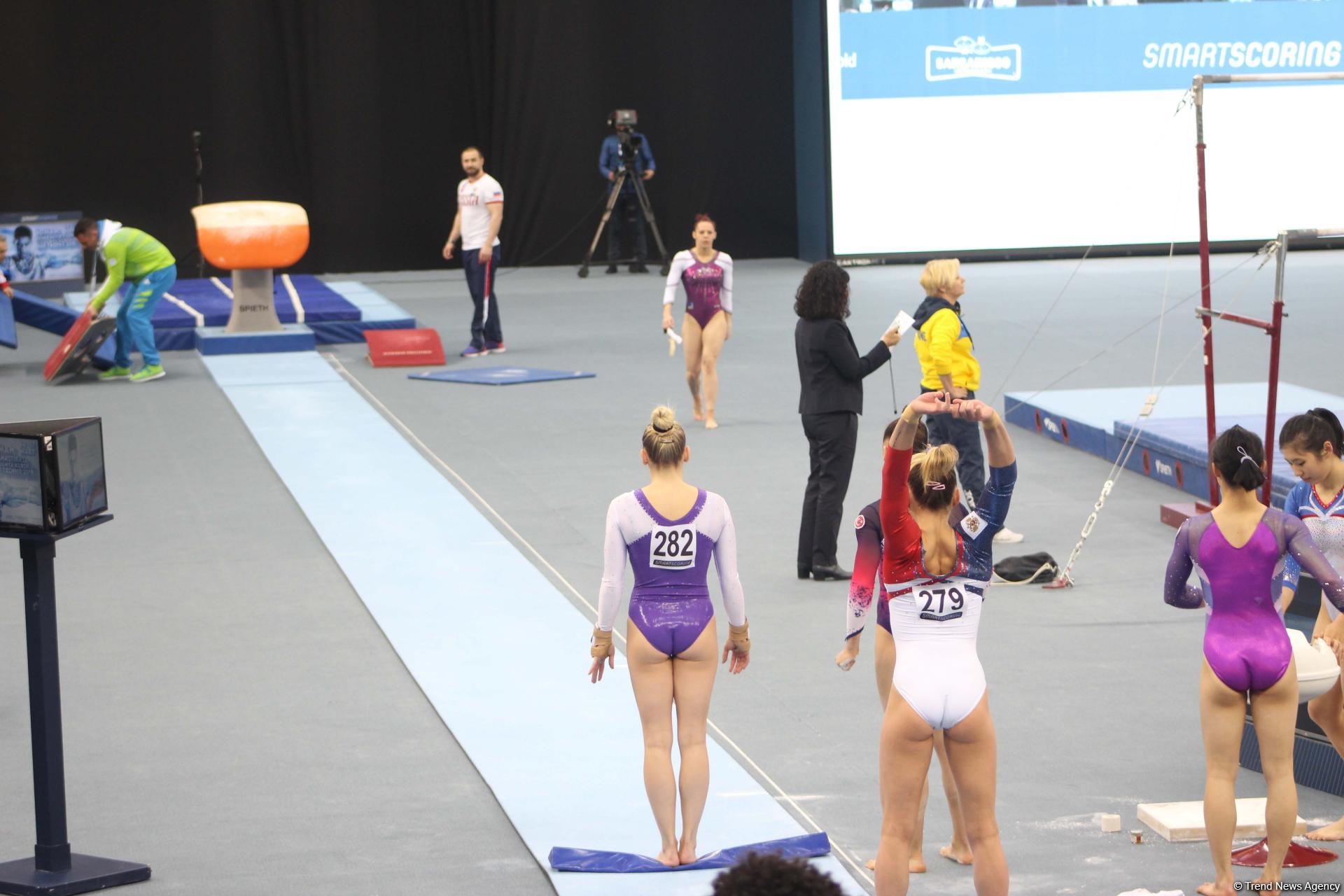 Bakıda idman gimnastikası üzrə Dünya Kuboku keçirilir (FOTO)