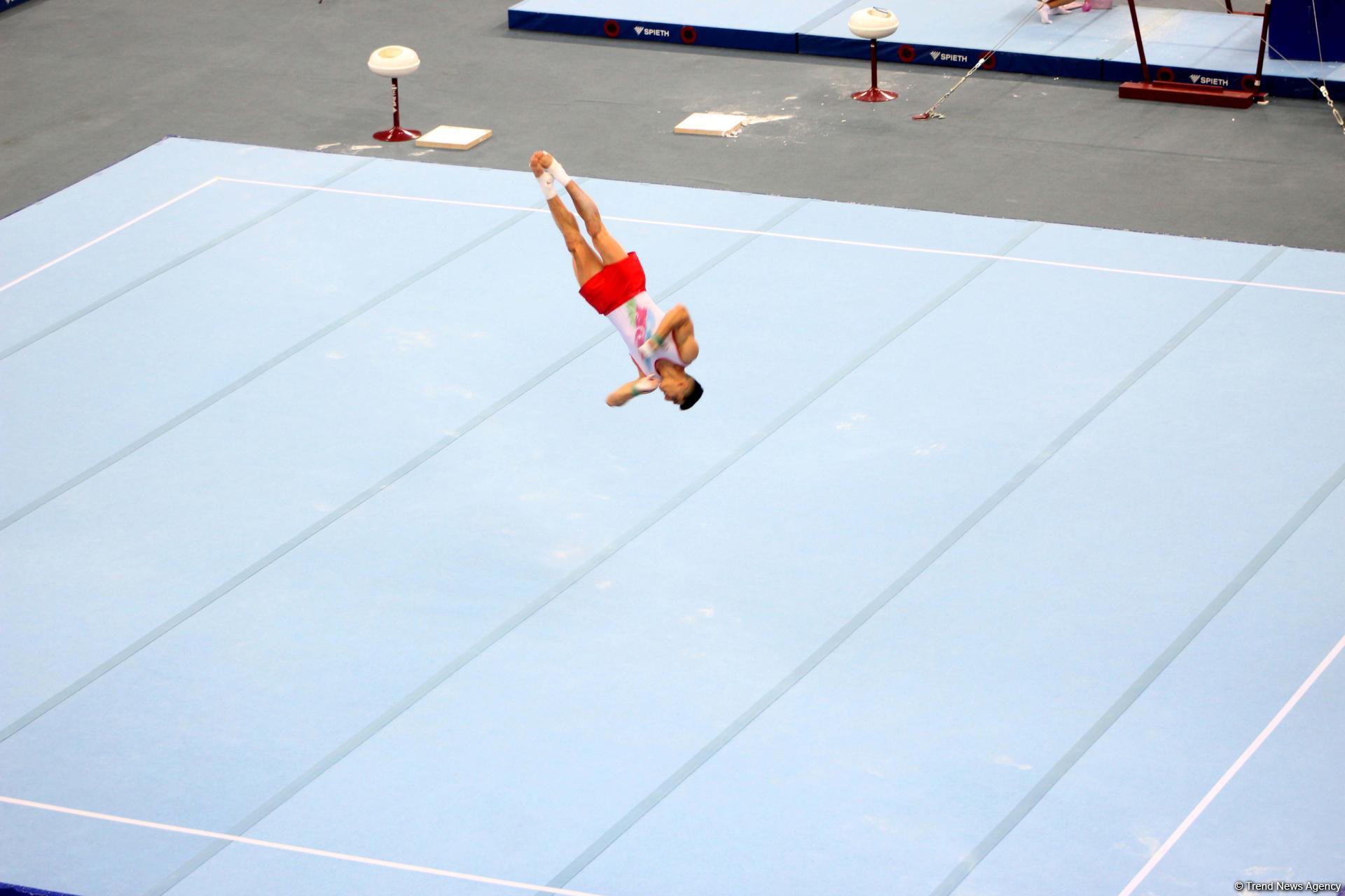 Bakıda idman gimnastikası üzrə Dünya Kuboku keçirilir (FOTO)