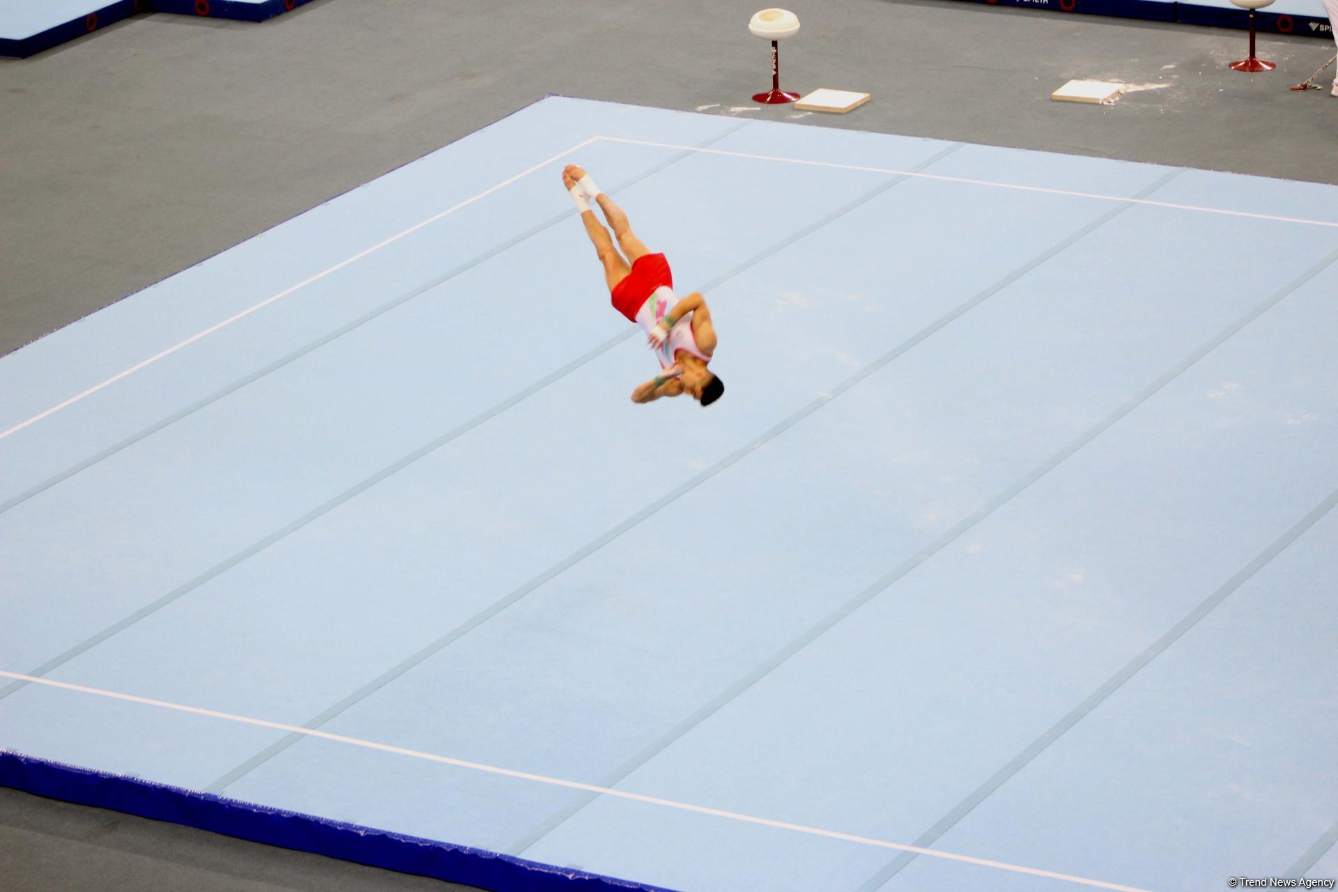 Bakıda idman gimnastikası üzrə Dünya Kuboku keçirilir (FOTO)