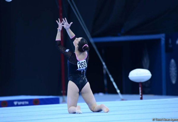 İdman gimnastikası üzrə Dünya Kubokunda qadınlar arasında sərbəst hərəkətlərdə finalçılar məlum olub