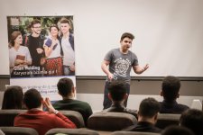 “Azerbaijan Public Speaking Competition” layihəsinin yarımfinal mərhələsi yekunlaşıb (FOTO)