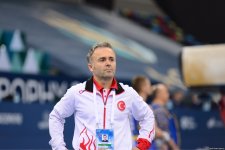Bakıda idman gimnastikası üzrə Dünya Kubokunda ikinci yarış günü başladı (FOTO)