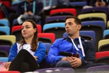 Bakıda idman gimnastikası üzrə Dünya Kubokunda ikinci yarış günü başladı (FOTO)