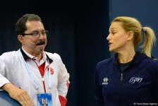 Bakıda idman gimnastikası üzrə Dünya Kubokunda ikinci yarış günü başladı (FOTO)