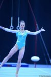 Bakıda idman gimnastikası üzrə Dünya Kubokunda ikinci yarış günü başladı (FOTO)