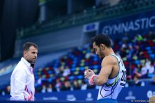 Bakıda idman gimnastikası üzrə Dünya Kubokunda ikinci yarış günü başladı (FOTO)