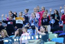 Milli Gimnastika Arenasında idman gimnastikası üzrə Dünya Kuboku çərçivəsində yarışlar davam edir (FOTO)