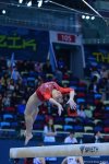 Milli Gimnastika Arenasında idman gimnastikası üzrə Dünya Kuboku çərçivəsində yarışlar davam edir (FOTO)