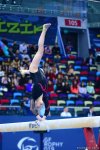 Milli Gimnastika Arenasında idman gimnastikası üzrə Dünya Kuboku çərçivəsində yarışlar davam edir (FOTO)