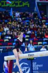 Milli Gimnastika Arenasında idman gimnastikası üzrə Dünya Kuboku çərçivəsində yarışlar davam edir (FOTO)