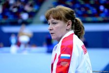 Milli Gimnastika Arenasında idman gimnastikası üzrə Dünya Kuboku çərçivəsində yarışlar davam edir (FOTO)