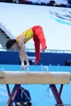 Milli Gimnastika Arenasında idman gimnastikası üzrə Dünya Kuboku çərçivəsində yarışlar davam edir (FOTO)