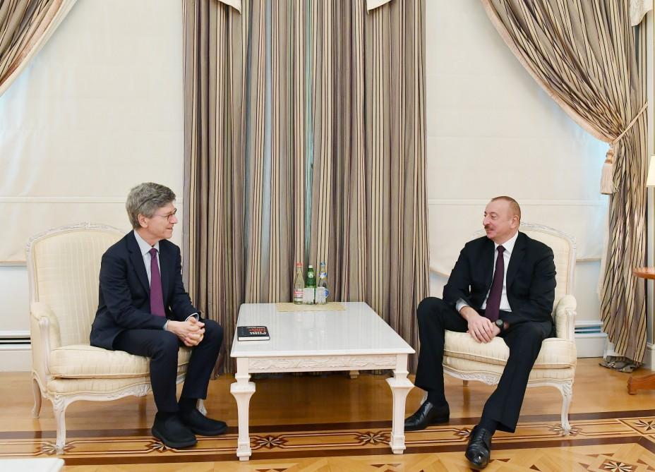 Prezident İlham Əliyev BMT baş katibinin Dayanıqlı İnkişaf Məqsədləri üzrə xüsusi müşavirini qəbul edib (YENİLƏNİB)