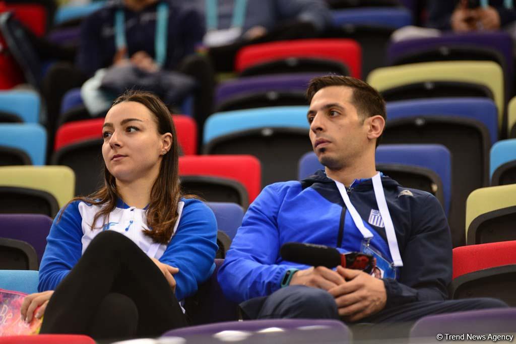 Bakıda idman gimnastikası üzrə Dünya Kubokunda ikinci yarış günü başladı (FOTO)