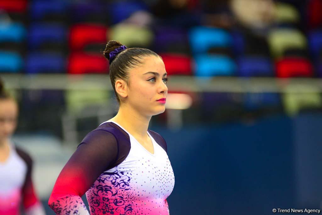 Bakıda idman gimnastikası üzrə Dünya Kubokunda ikinci yarış günü başladı (FOTO)