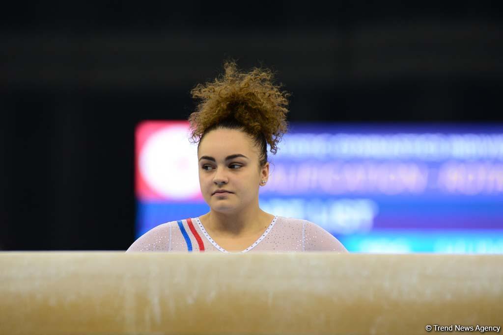 Bakıda idman gimnastikası üzrə Dünya Kubokunda ikinci yarış günü başladı (FOTO)