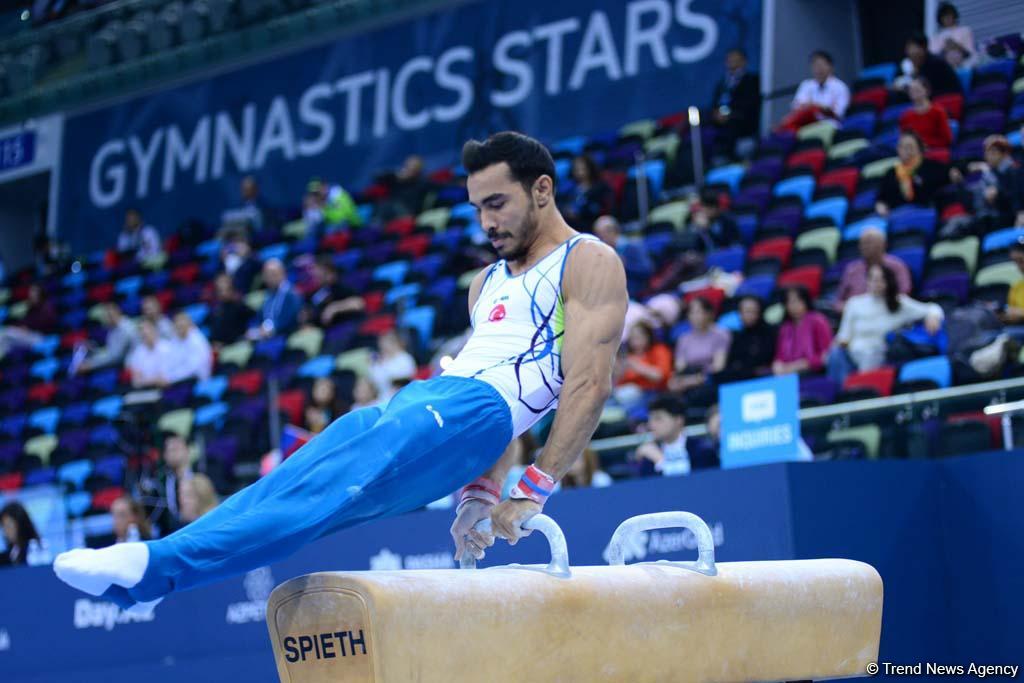 Bakıda idman gimnastikası üzrə Dünya Kubokunda ikinci yarış günü başladı (FOTO)