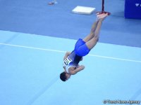 Bakıda idman gimnastikası üzrə Dünya Kubokunda final mərhələsi başladı (FOTO)