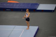 Bakıda idman gimnastikası üzrə Dünya Kubokunda final mərhələsi başladı (FOTO)