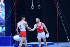 Bakıda idman gimnastikası üzrə Dünya Kubokunda final mərhələsi başladı (FOTO)