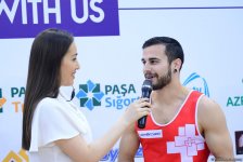 Bakıda idman gimnastikası üzrə Dünya Kubokunda final mərhələsi başladı (FOTO)
