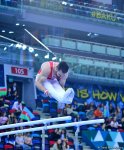 Bakıda Dünya Kubokunda rusiyalı birinci, türkiyəli gimnast isə ikinci oldu (FOTO)