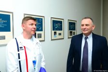 İsrailin Azərbaycandakı səfiri gimnastlarla görüşüb (FOTO)