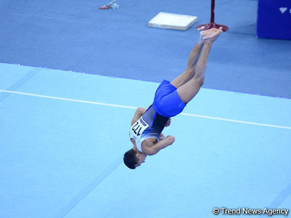 Bakıda idman gimnastikası üzrə Dünya Kubokunda final mərhələsi başladı (FOTO)