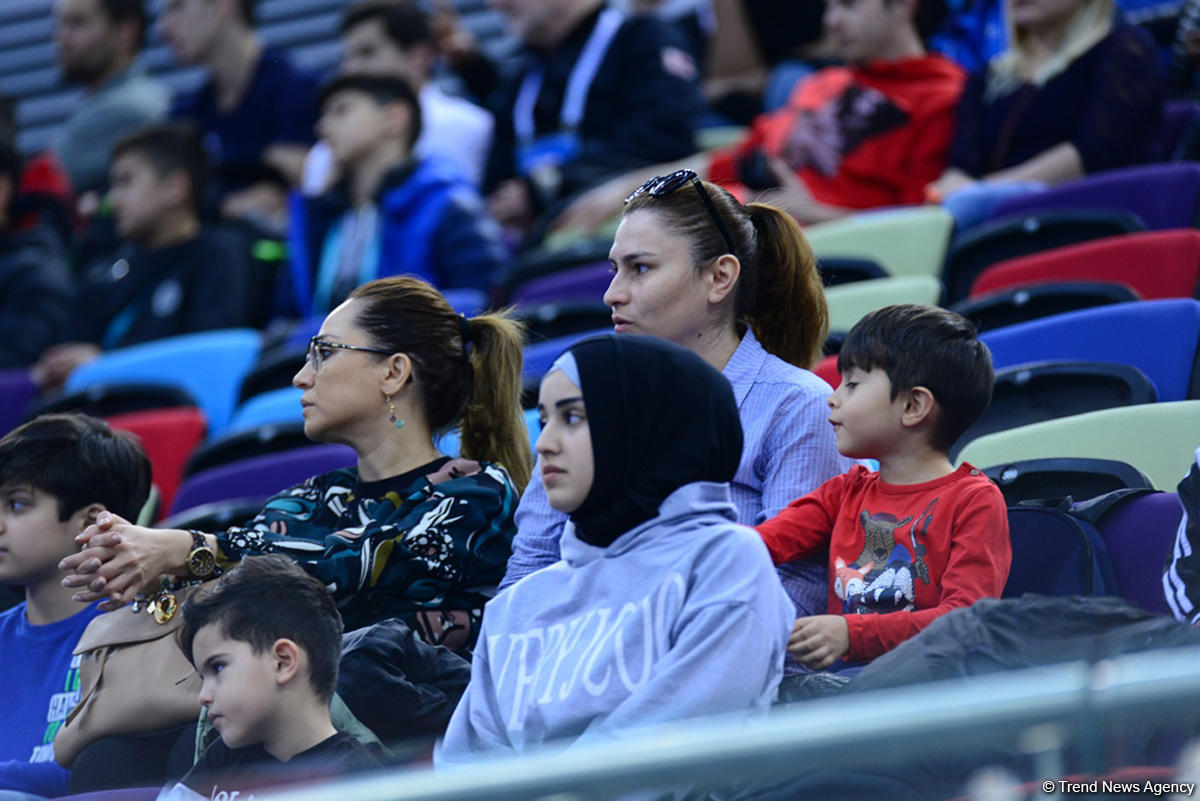 Bakıda idman gimnastikası üzrə Dünya Kubokunda final mərhələsi başladı (FOTO)