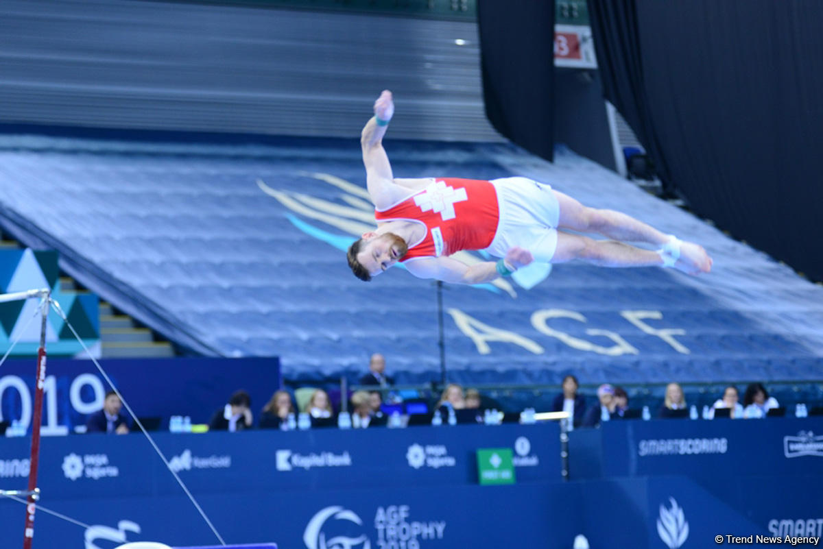 Bakıda idman gimnastikası üzrə Dünya Kubokunda final mərhələsi başladı (FOTO)