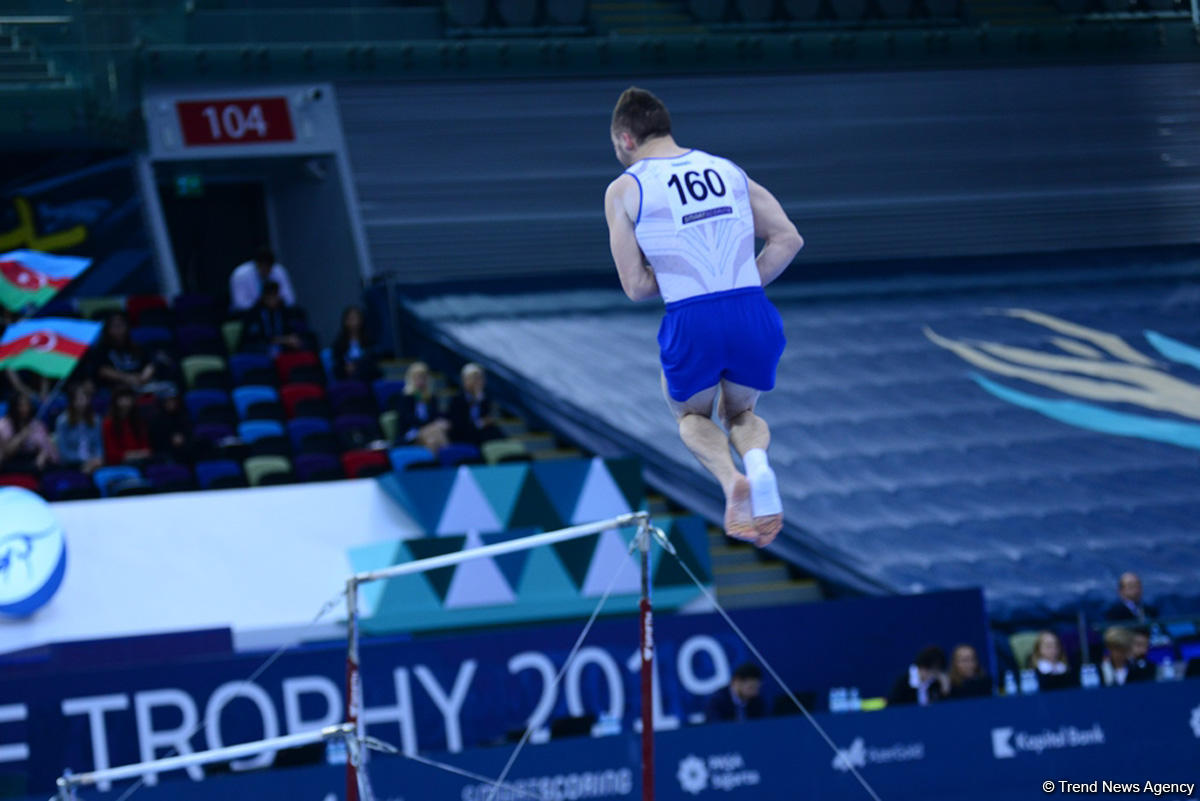 Bakıda idman gimnastikası üzrə Dünya Kubokunda final mərhələsi başladı (FOTO)