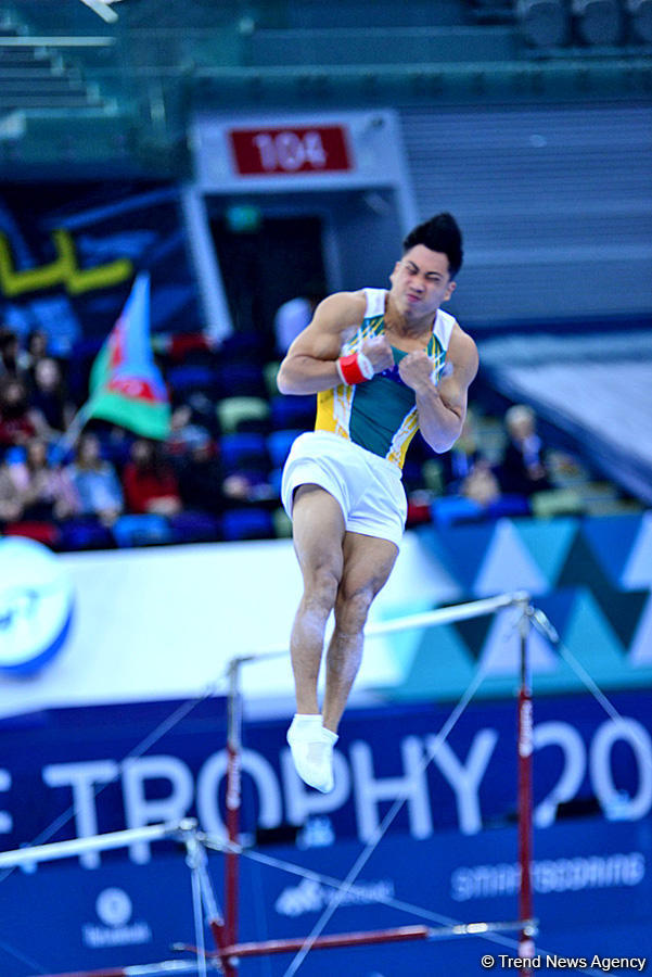 Bakıda idman gimnastikası üzrə Dünya Kubokunda final mərhələsi başladı (FOTO)