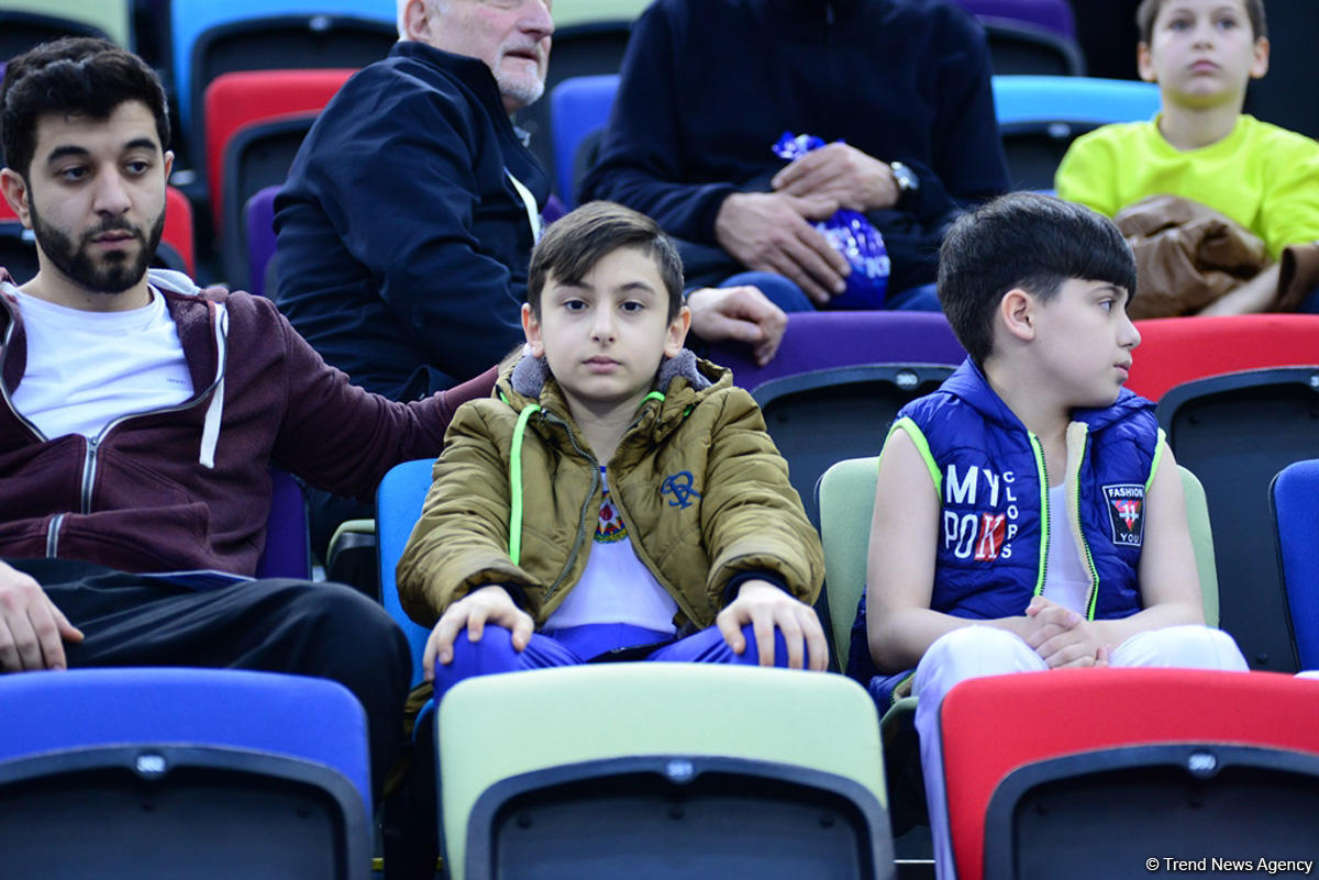 Bakıda idman gimnastikası üzrə Dünya Kubokunda final mərhələsi başladı (FOTO)