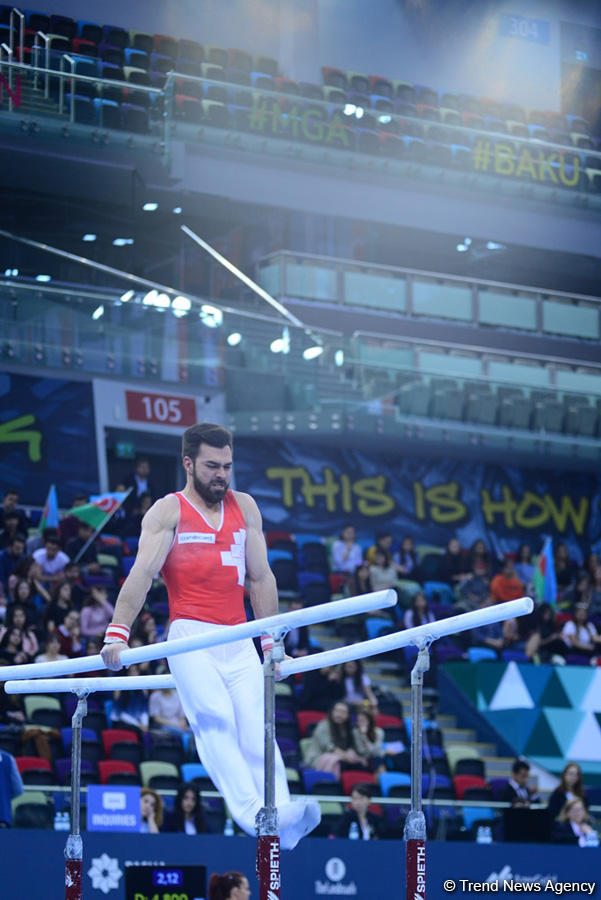 Bakıda Dünya Kubokunda rusiyalı birinci, türkiyəli gimnast isə ikinci oldu (FOTO)