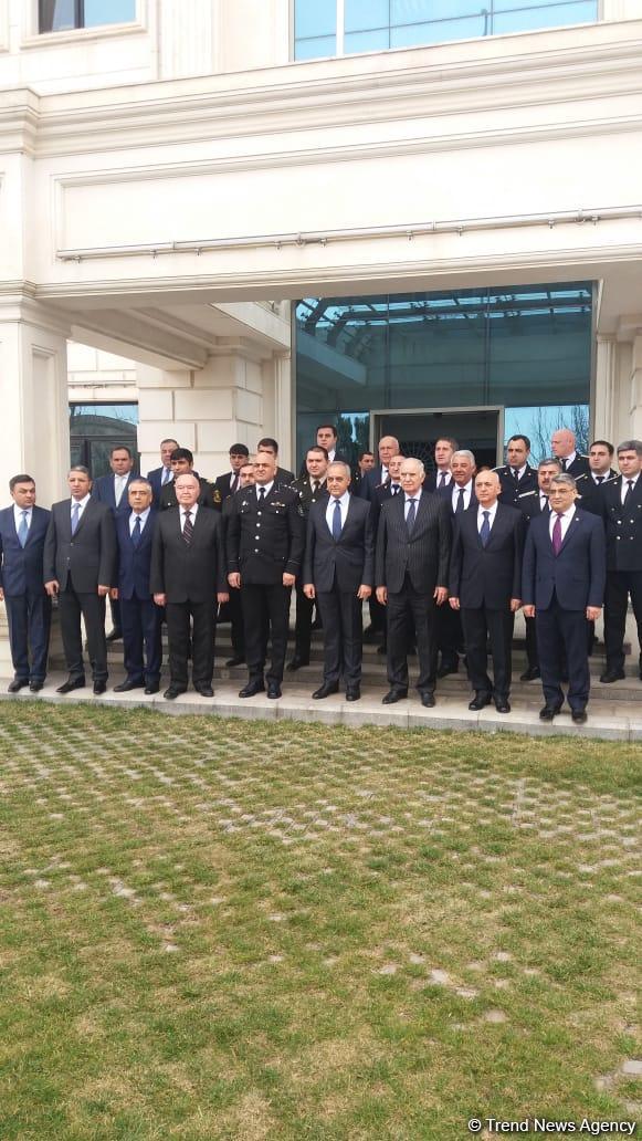Binəqədidə Azərbaycanda təhlükəsizlik orqanlarının yaranmasının 100 illiyinə həsr olunan tədbir keçirilib (FOTO)