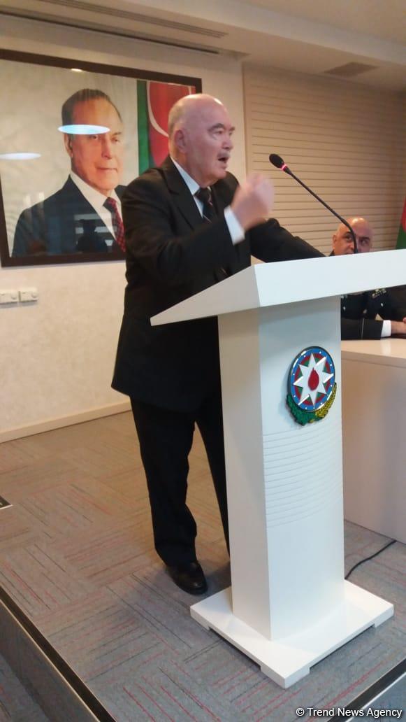 Binəqədidə Azərbaycanda təhlükəsizlik orqanlarının yaranmasının 100 illiyinə həsr olunan tədbir keçirilib (FOTO)