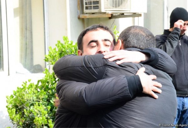 Azadlığa qovuşanlar... (FOTO)