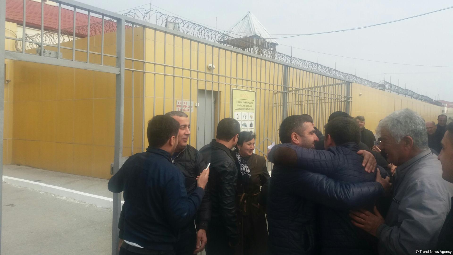 Əfv sərəncamı 1 saylı Bakı İstintaq Təcridxanasında da icra olunub (FOTO)